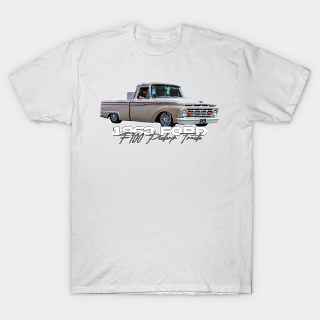 1963 Ford F100 Pickup Truck T-Shirt by Gestalt Imagery